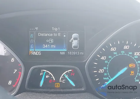 2015 Ford Escape Titanium z USA, uszkodzony, nr VIN 1FMCU9JX2FUA86006